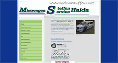 Desktop Screenshot of meinchauffeur.net